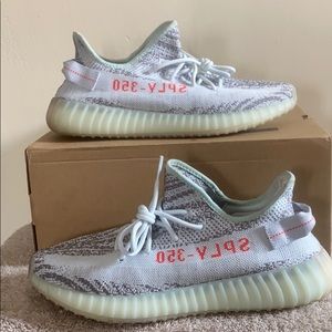 Yeezy 350 blue tint